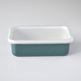 HONEYWARE Color Line emailledosen in smaragd green, 740 ML, with a smooth enamel finish and ergonomic handle.