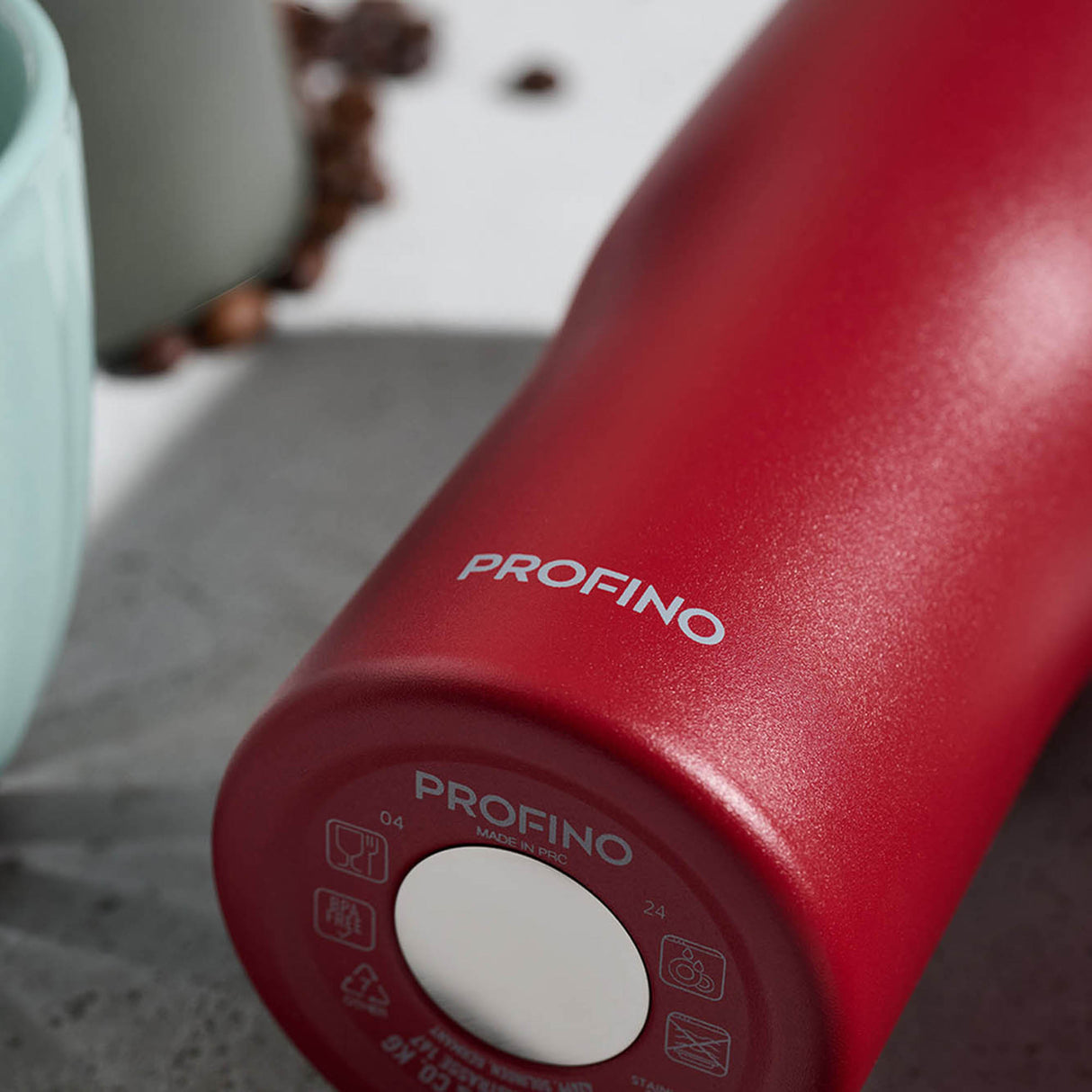 Thermobecher BARISTA, burgund