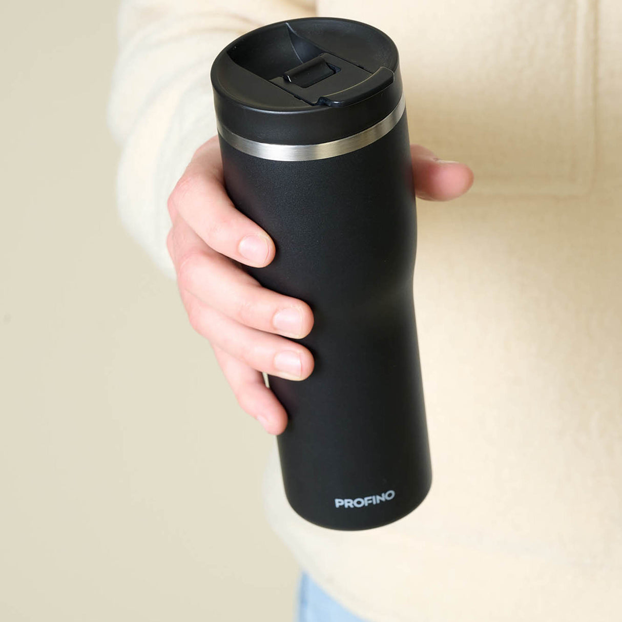 Thermobecher BARISTA, schwarz
