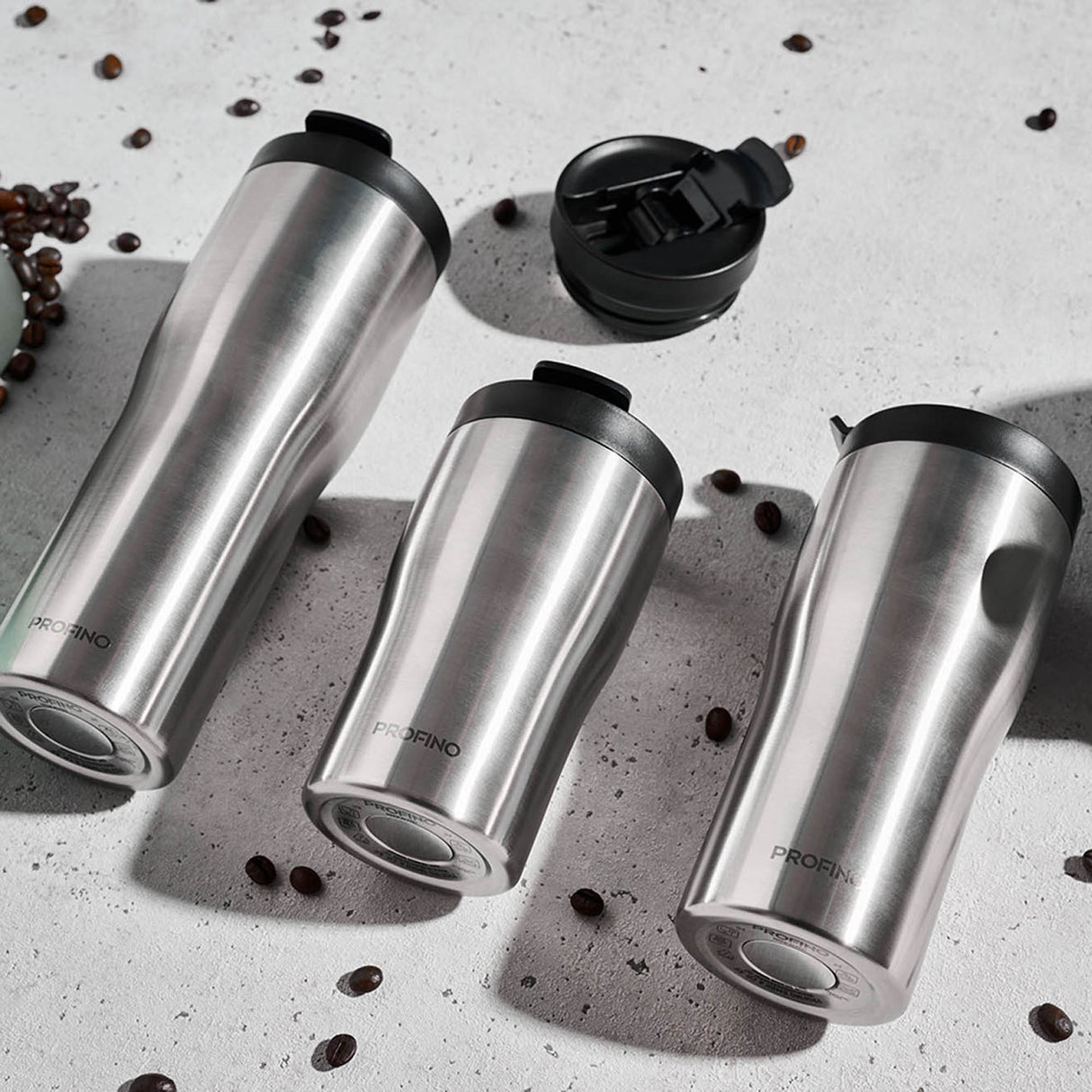 Thermobecher BARISTA, edelstahl