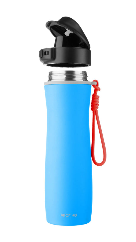 Active, Isolierte Sportflasche Blau, 600 ml