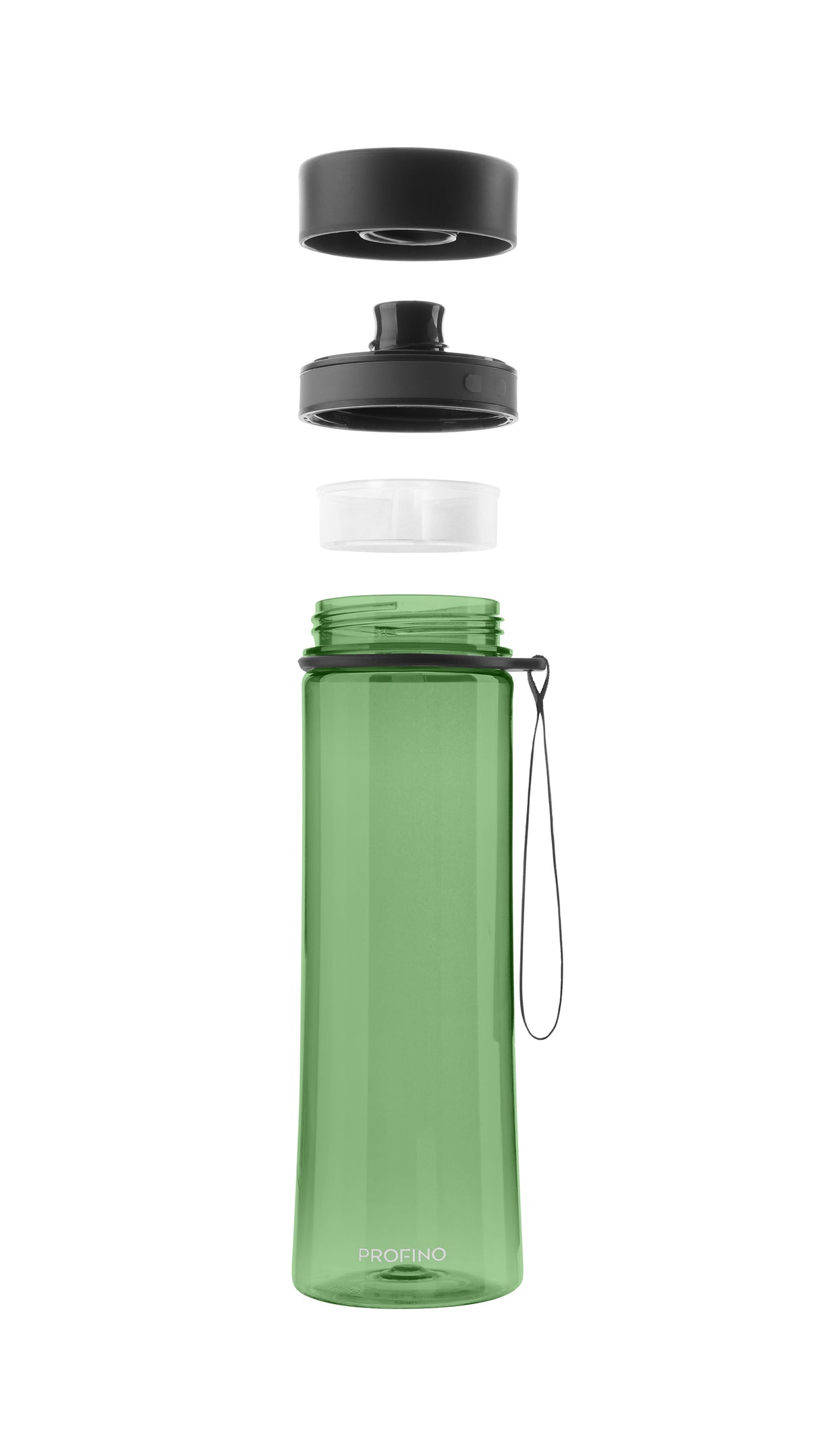 Infuze, Trinkflasche mit Siebeinsatz, Grün, 600 ml