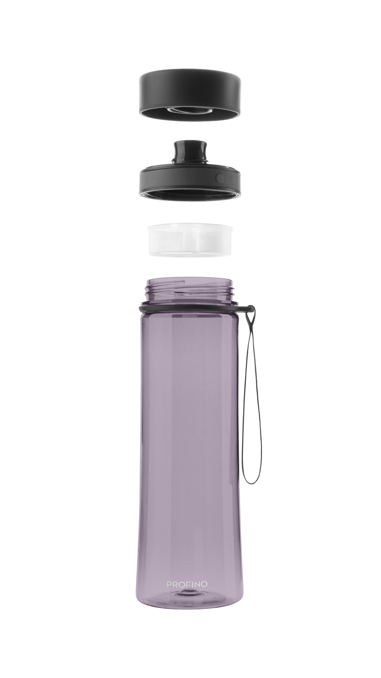 Infuze, Trinkflasche mit Siebeinsatz, Lila, 600 ml