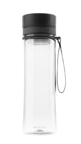 Infuze, Trinkflasche mit Siebeinsatz, Transparent, 600 ml