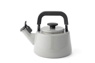 Pfeifender Wasserkessel aus Emaille, 2,1 Liter, Cotton