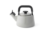 Pfeifender Wasserkessel aus Emaille, 2,1 Liter, Cotton
