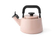 Pink HONEYWARE Wasserkessel with 2.1L capacity, featuring a sleek design and stainless steel handle for boiling water.