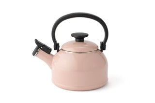 HONEYWARE pink 1.6L Wasserkessel with stainless steel handle and spout, featuring a smooth, rounded design for boiling water.