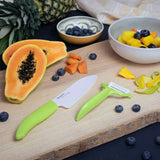 GREEN GEN Keramikmesser, grün