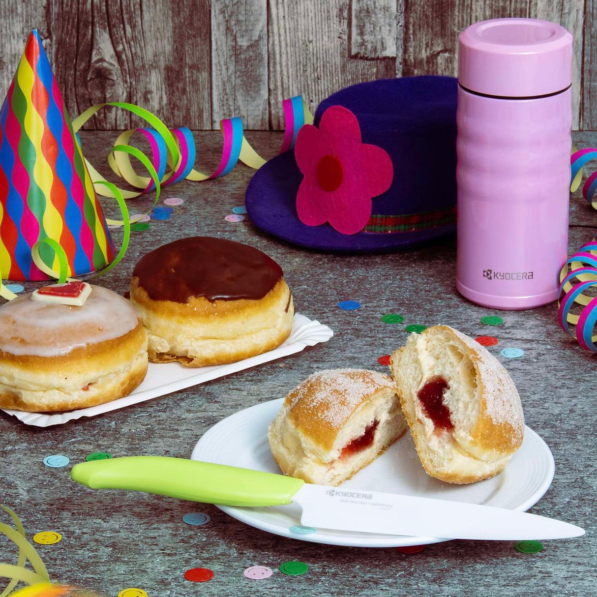 GREEN GEN Keramikmesser, grün