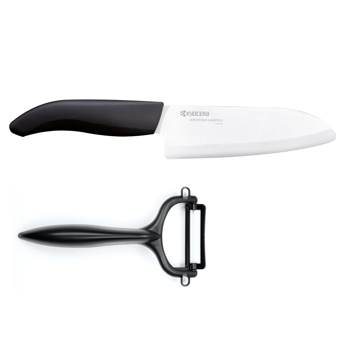 Keramikmesser-Set GEN, Starter: Gemüsemesser mit Schäler