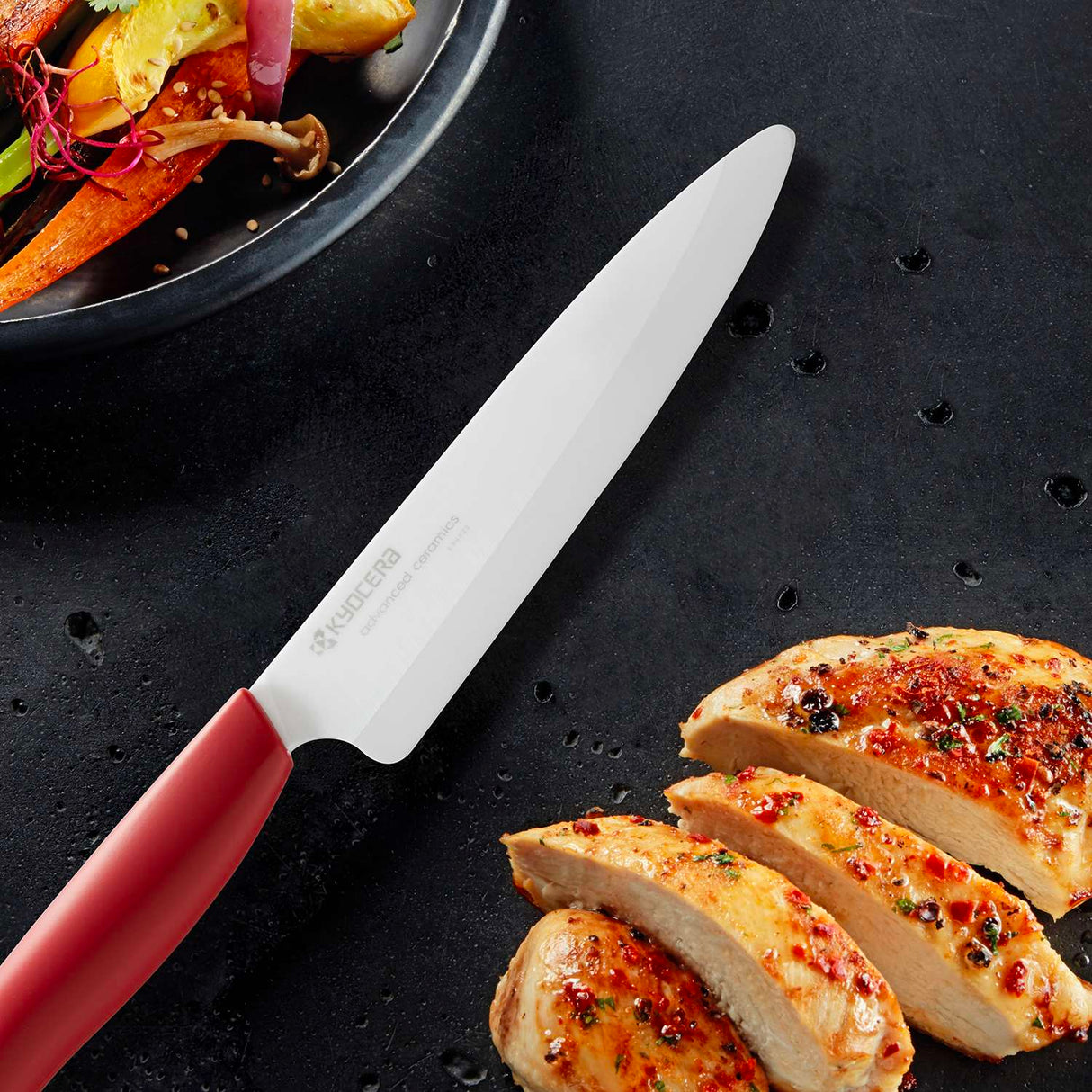 GEN RED Keramikmesser, rot