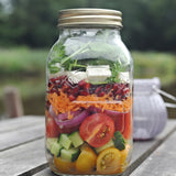 Einmachglas mit Schraubverschluss, 1 Liter