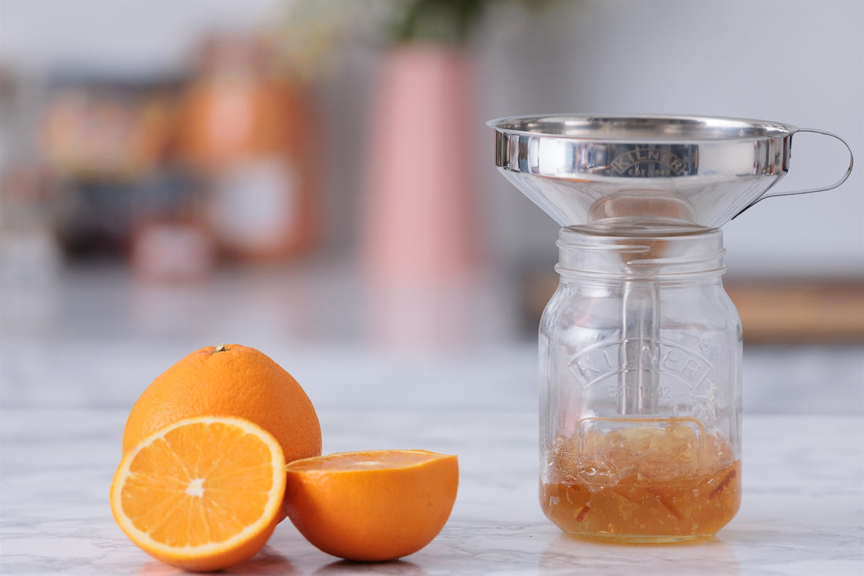 Saft-Trichter, Edelstahl