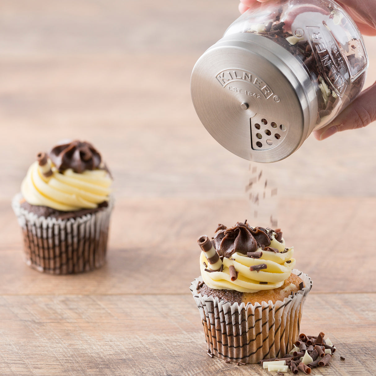 Milchflasche mit Schraubverschluss