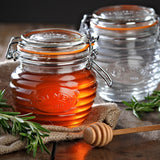 Honigtopf mit Honiglöffel, 400 ml