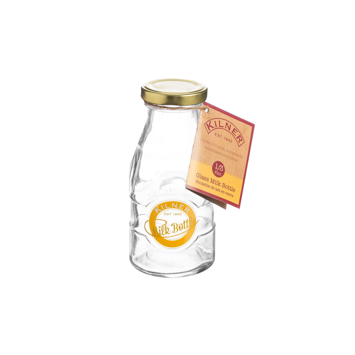 Milchflasche mit Schraubverschluss