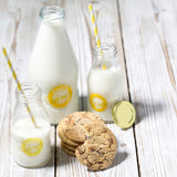 Milchflasche mit Schraubverschluss