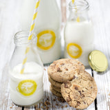 Milchflasche mit Schraubverschluss