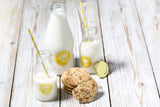 Milchflasche mit Schraubverschluss