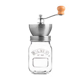 Kaffeemühle mit Drehkurbel und Glas, 500 ml