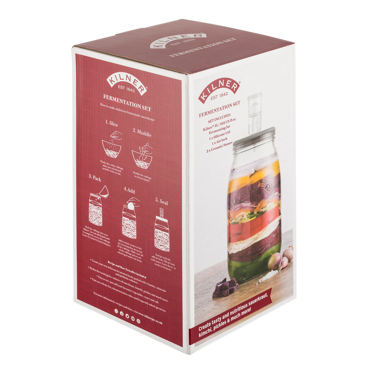 Fermentier-Set, groß, 3 Liter