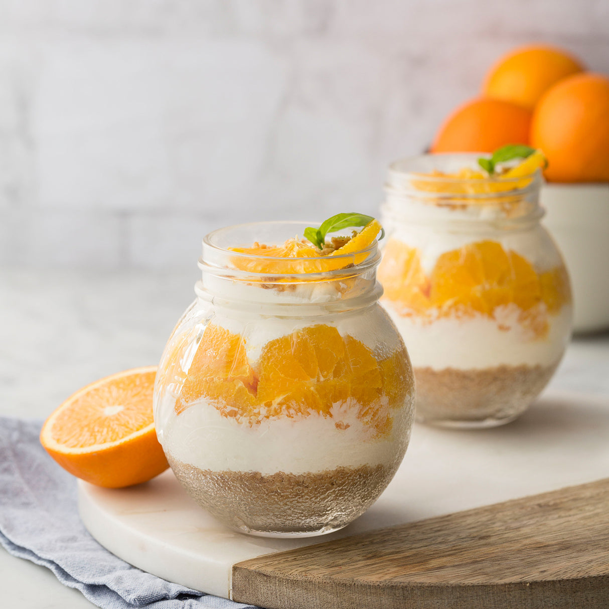 Marmeladenglas, Orange, 400  ml