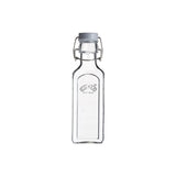 Einkochflasche mit Bügelverschluß, eckig