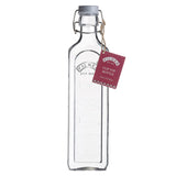 Einkochflasche mit Bügelverschluß, eckig