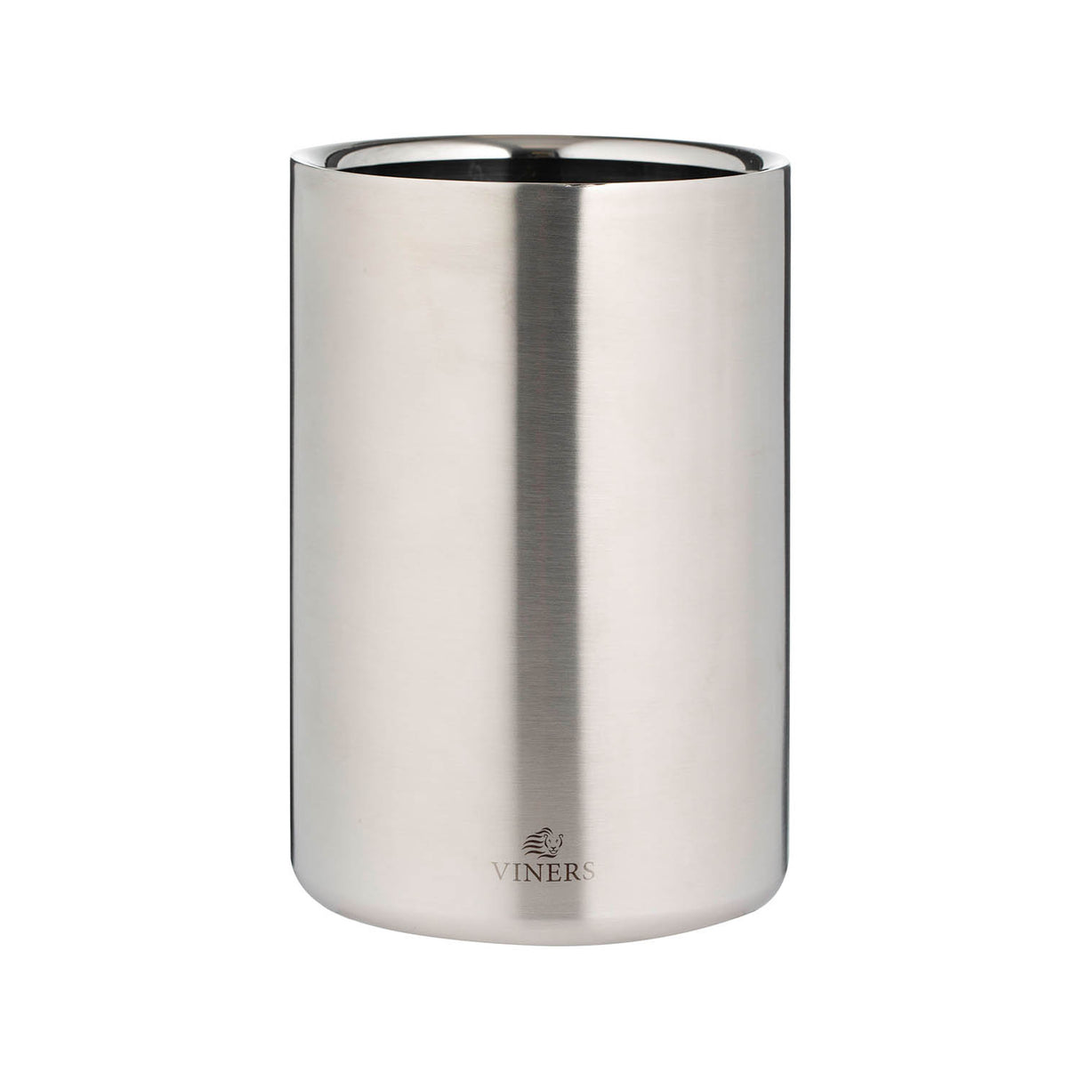 Weinkühler, Doppelwanding, Silber