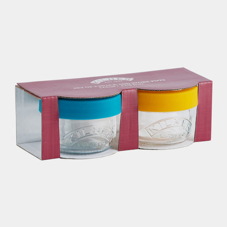 SALE | Snackgläser (Mini-Vorratsgläser mit Silikondeckel), 125 ml