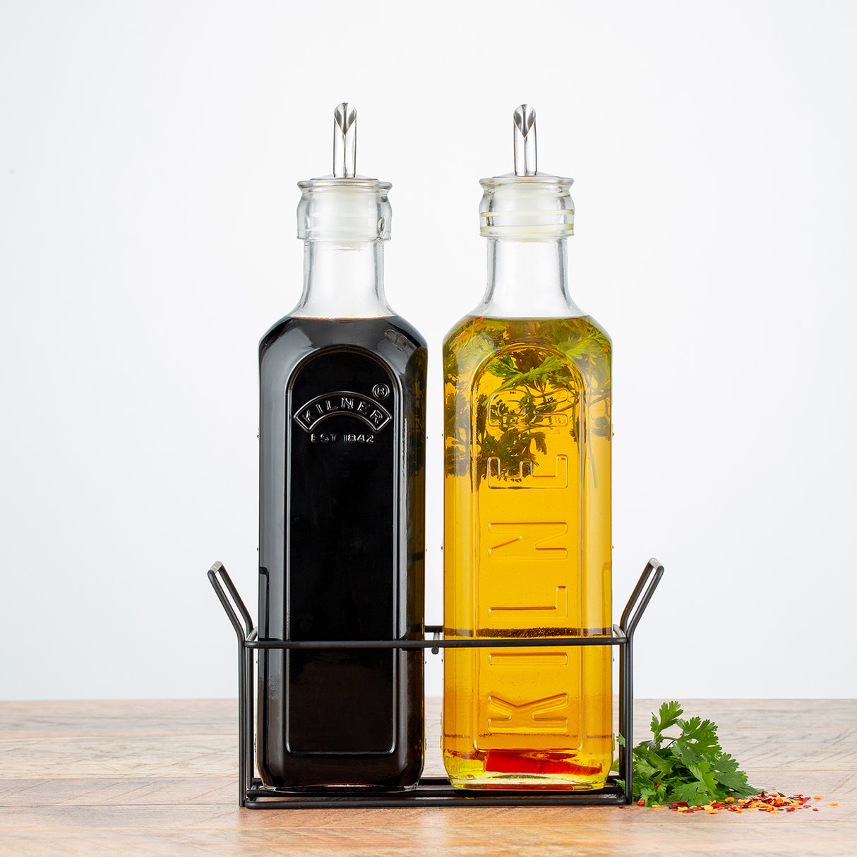 KILNER | ÖL-/Essigflaschen, klar