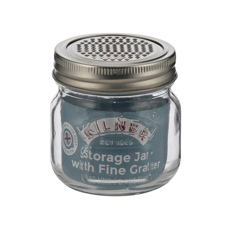 KILNER | Feinreibe mit Glas, klar, 250 ml