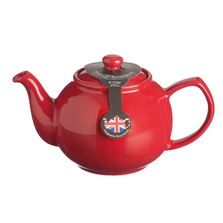 PRICE & KENSINGTON, Teekanne mit Teesieb, rot, 6 Tassen