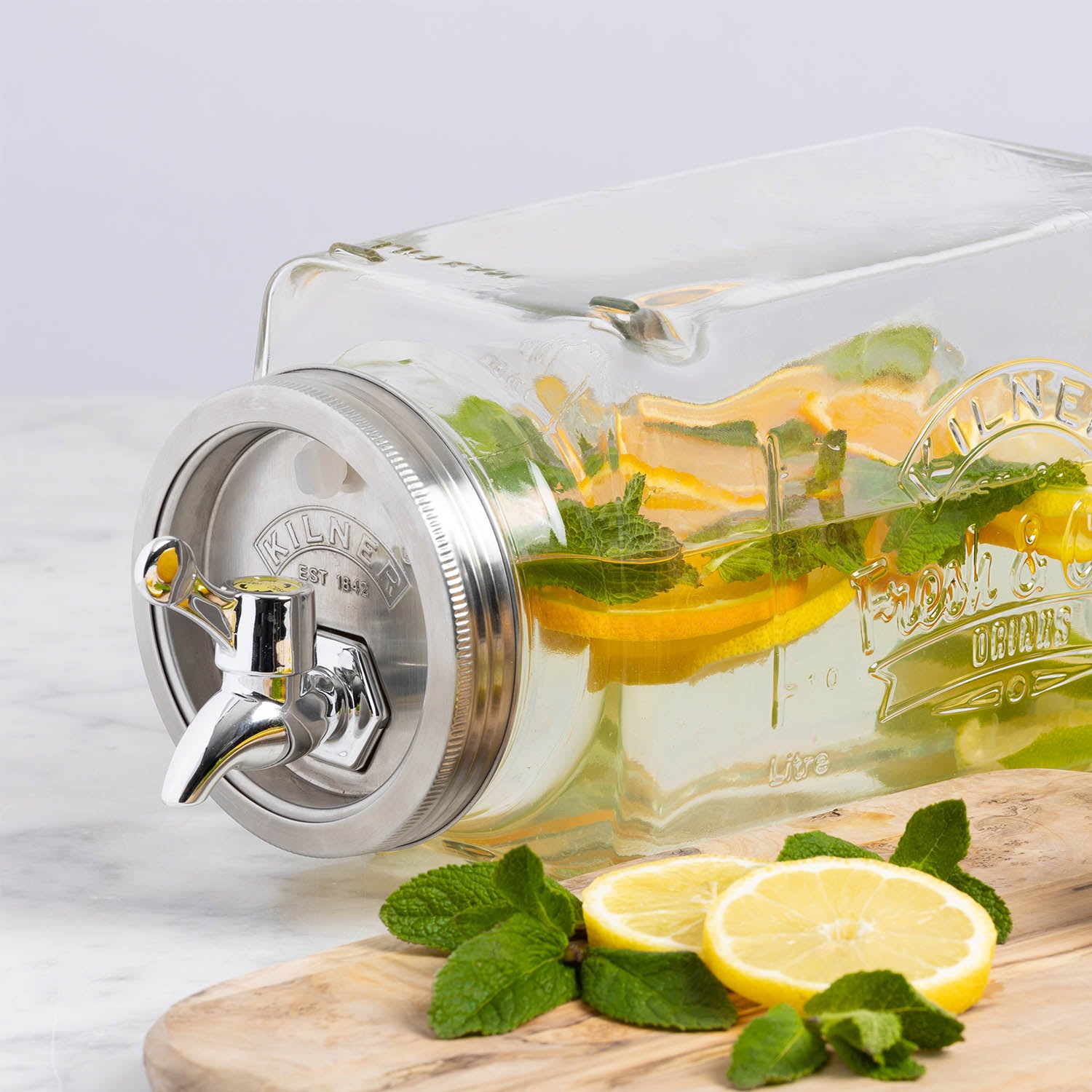 KILNER  Kühlschrank Getränkespender, 3 Liter – A-fine