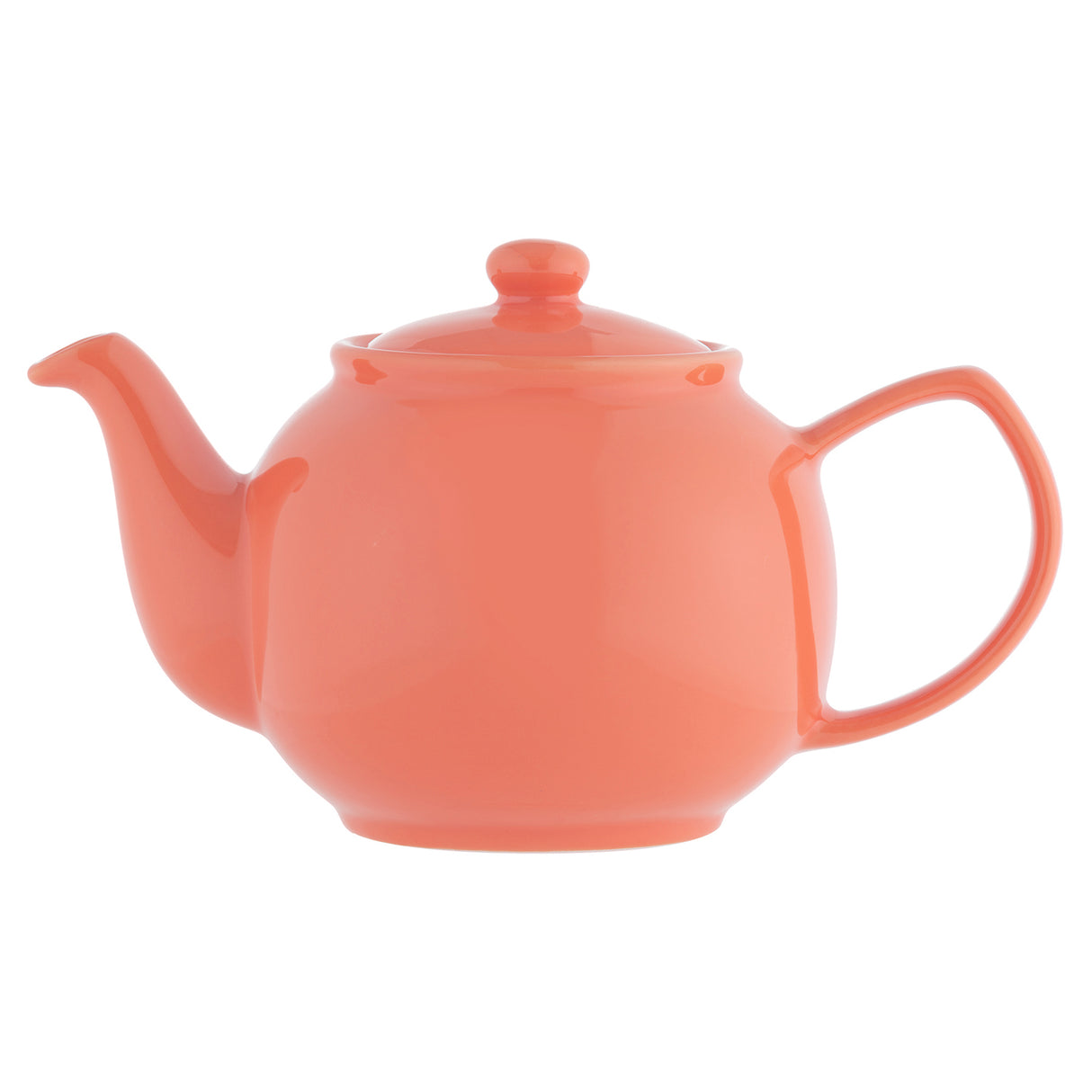 Teekanne, glänzend, orange