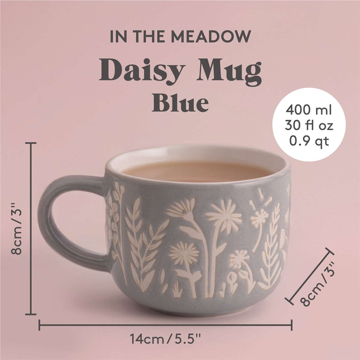 Tasse, Tulpen, salbei, 400 ml