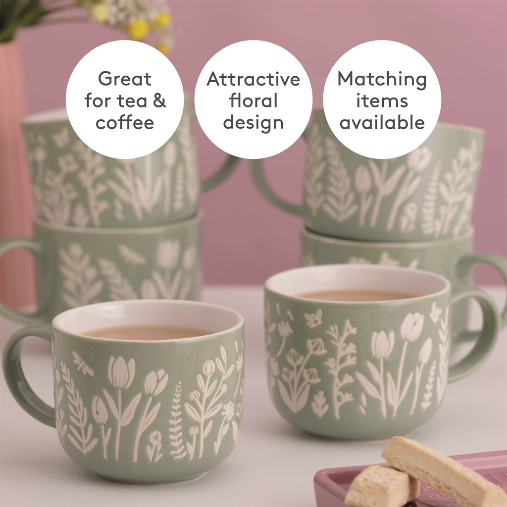 Tasse, Tulpen, salbei, 400 ml