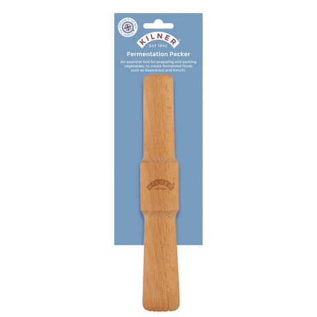 Fermentier-Stößel, Holz, Länge, 24,5 cm