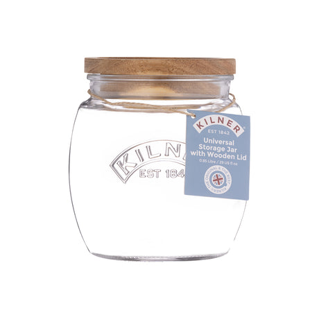 Vorratsglas mit Holzdeckel