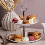 Keks-Etagére "Luxe", weiß