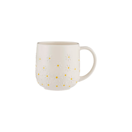 White Daisy teetasse by Price & Kensington, 350 ml ceramic cup with floral design, ideal for tea or hot beverages.