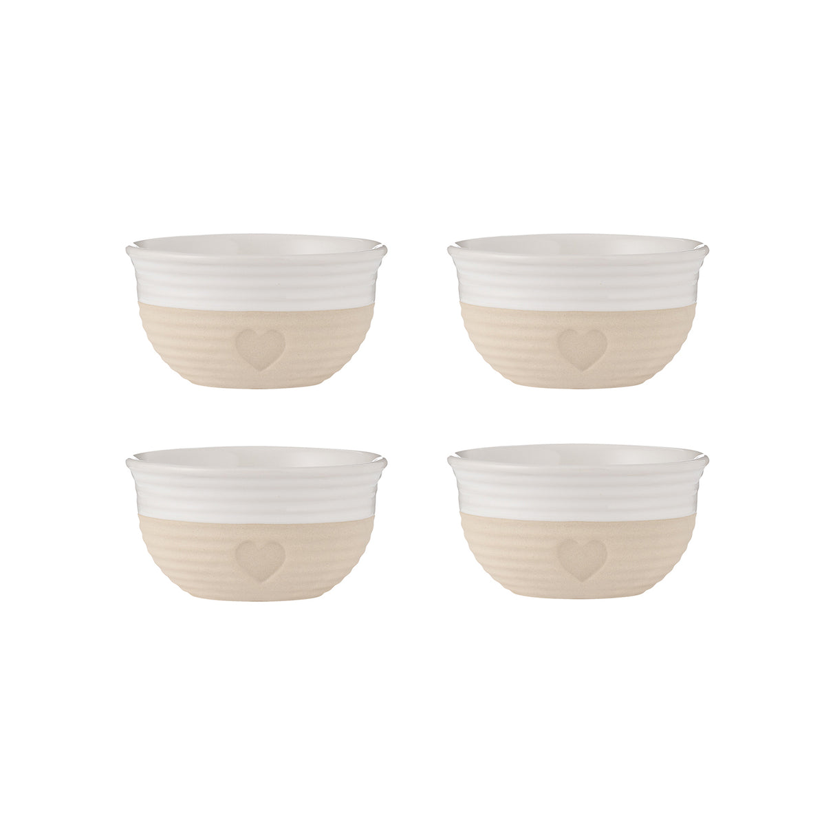 Schalen, 4er Set, Rustic Charm