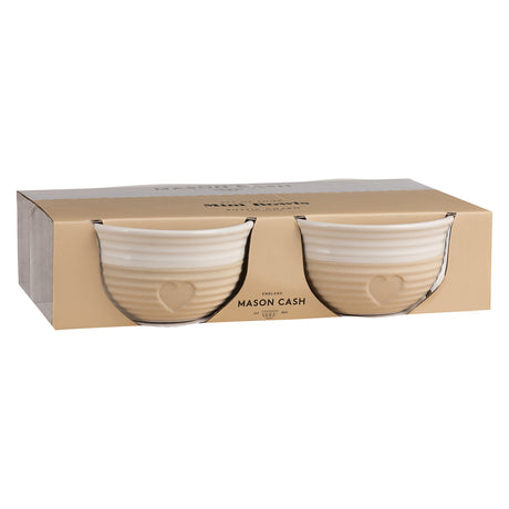 MASON CASH | Schüssel, 4er-Set, RUSTIC CHARM, beige