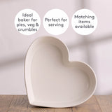 Auflaufform Herz, Rustic Charm