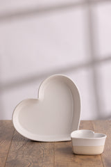 Auflaufform Herz, Rustic Charm