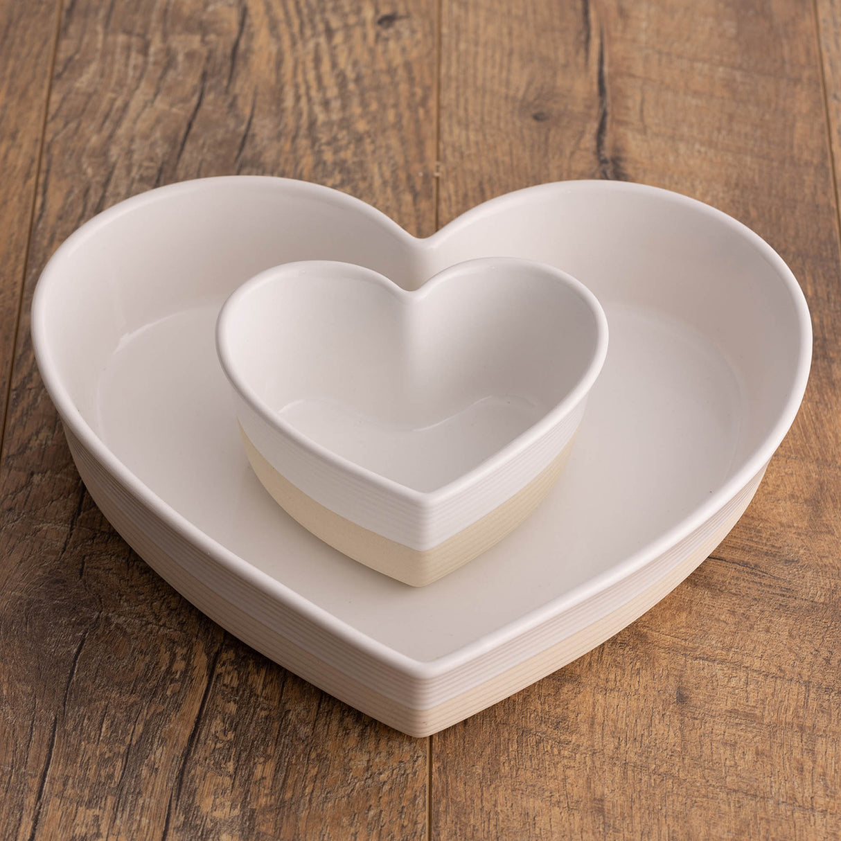 Auflaufform Herz, Rustic Charm