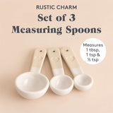 Messlöffel, Rustic Charm, 3er Set