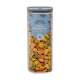 KILNER FRESH STORAGE Vorratsglas, clear glass jar with metal screw lid for storing dry foods and pantry essentials.