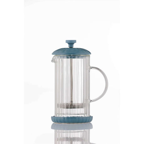 French Press Kaffeezubreiter, Luxe, taubenblau, 350 ml
